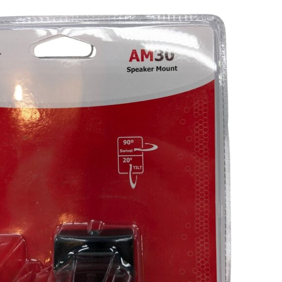 Pinpoint Universal Home Theater Speaker Wall Mount AM30 Black Nylon Polymer - Picture 5 of 8